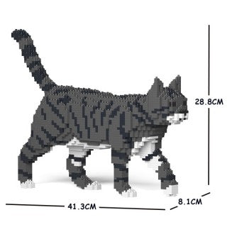 JEKCA AMERICAN SHORTHAIR CAT ART 02S-M01