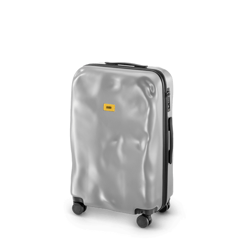 CRASH GEPÄCKTOLLEY ICON 4 RÄDER MITTEL CB162 SILBER
