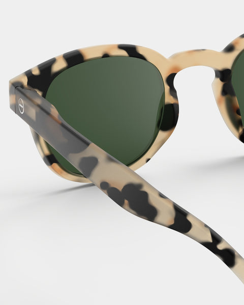 OCCHIALI IZIPIZI SUN POLARIZED MOD. C LIGHT TORTOISE GREEN LENSES