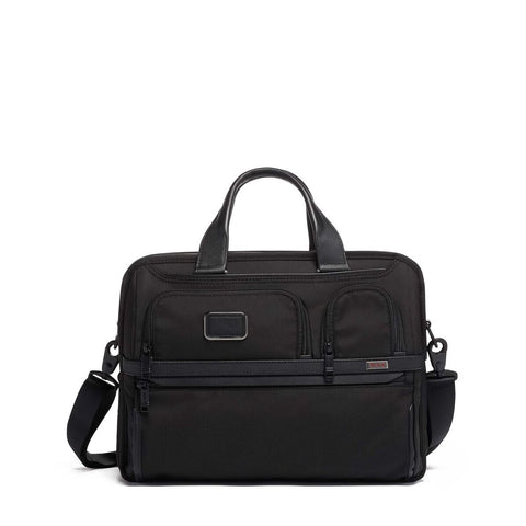 TUMI ERWEITERBARER ORGANIZER LAPTOP-AKTENSCHEIN SCHWARZ ART 117305-1041