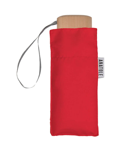 ROTER MIKRO-ANATOLE-REGENSCHIRM