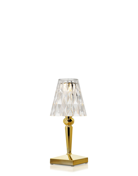 AKKULEUCHTE METALLIC GOLD 09145 GG KARTELL GOLD