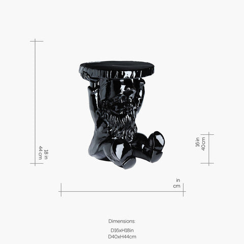 ATTILA HOCKER 08831/09 KARTELL SCHWARZ