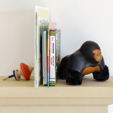 ZUNY BOOKEND 1KG GORILLA MILO BLACK AND TAN