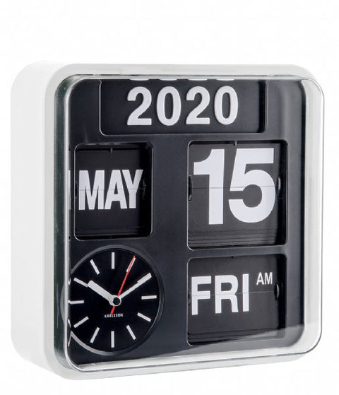 KARLSSON MINI FLIP ART WATCH KA5364WH WHITE