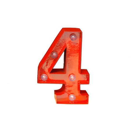 NUMERINO PUSHER RED 4