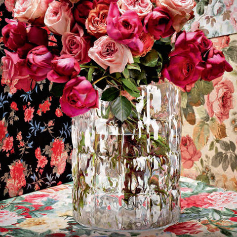 KARTELL MATELASSE' KRISTALLVASE ART 01225 B4