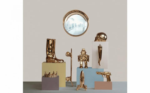 "MY SELETTI GOLD PORZELLANKRONE, ART. 10410"