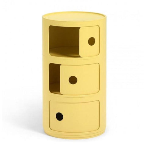 MODULAR KARTELL BIO YELLOW 3 DRAWERS