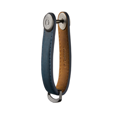 SCHLÜSSELANHÄNGER ORBITKEY ORGANIZER CRAZY HORSE MARINEBLAU