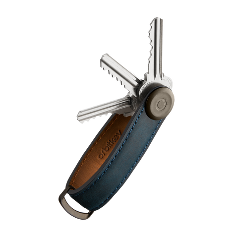 SCHLÜSSELANHÄNGER ORBITKEY ORGANIZER CRAZY HORSE MARINEBLAU