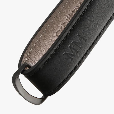 PORTACHIAVI ORBITKEY 2.0 LEATHER BLACK/BLACK ART LTHO-2-BKBKBK