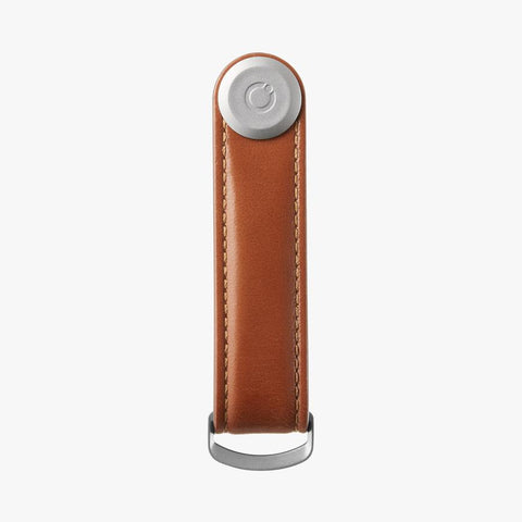 SCHLÜSSELANHÄNGER ORBITKEY 2.0 LEDER COGNAC/TAN ART LTHO-2-CGTN