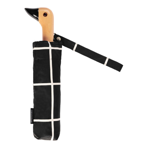 DUCK HEAD BLACK GRID UMBRELLA