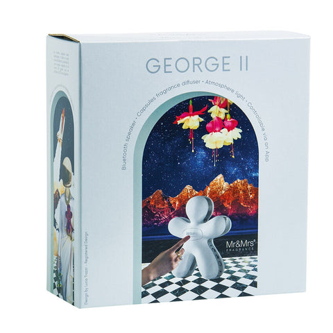 Mr. & MRS FRAGRANCE GEORGE II SPEAKER WHITE