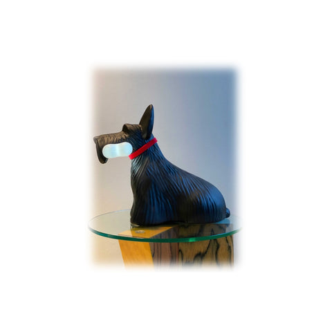 SCOTTIE LAMPE QEEBOO SCHWARZ