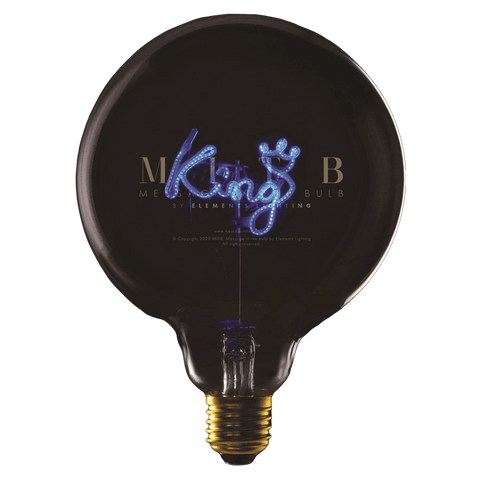 ELEMENTS LIGHTING MITB KING A POSER ART 904068B BLUE