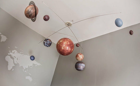 MOBILES SOLARSYSTEM AUTHENTISCHE MODELLE GL061