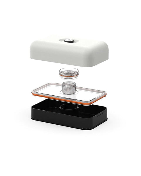 "24BOTTLES LUNCH BOX STONE ICE WHITE"