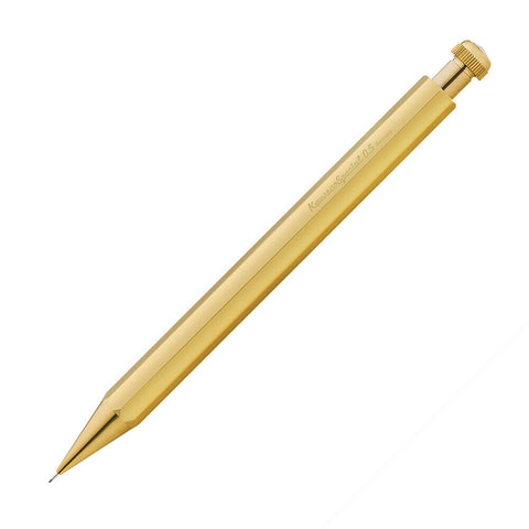 "KAWECO SPECIAL MECHANICAL PENCIL BRASS 0.5 MM ERASER ART. 10001386"