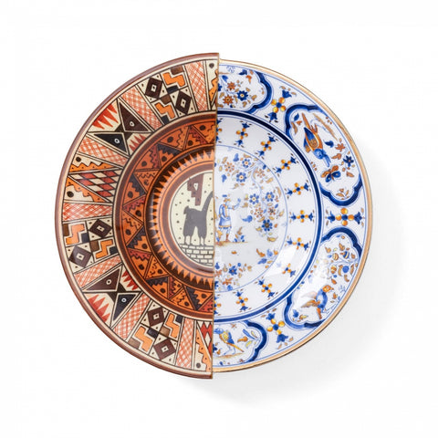 SELETTI HYBRID TULA TIEFER TELLER AUS PORZELLAN ART 09131