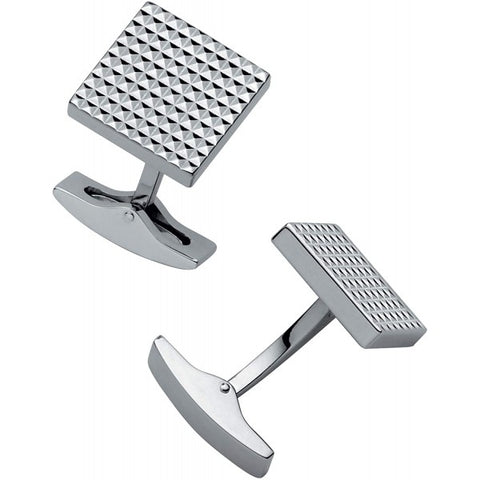 GEMELLI SQUARE DIAMOND HEAD 05568 S.T. DUPONT SILVER