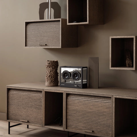 SPEAKER TR. AUDIO SMALL TRANSPARENT BLACK