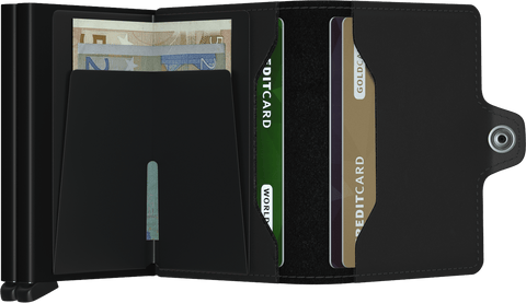 TWINWALLET SECRID MATTE BLACK