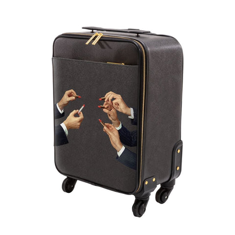 "SELETTI TOILETTENPAPIER LIPPENSTIFTE SCHWARZ ART TROLLEY 03010"