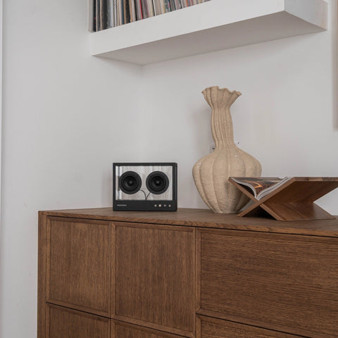 SPEAKER TR. AUDIO SMALL TRANSPARENT BLACK