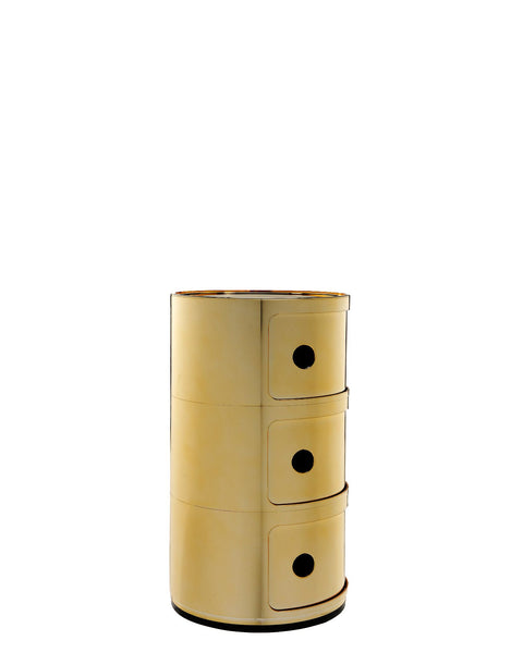 COMODINO COMPONIBILE 3 ELEMENTI 05967 KARTELL GOLD