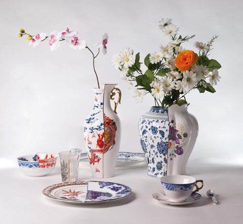 VASO SELETTI PORCELLANA HYBRID ADELMA ART 09771