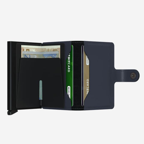 MINIWALLET SECRID MM MATTE NIGHT BLUE