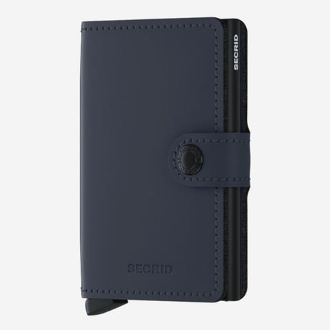 MINIWALLET SECRID MM MATTE NIGHT BLUE