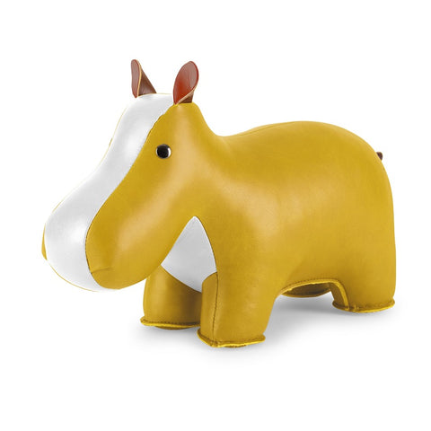 ZÜNY HIPPO BUCHSTÜTZE OCKERGELB