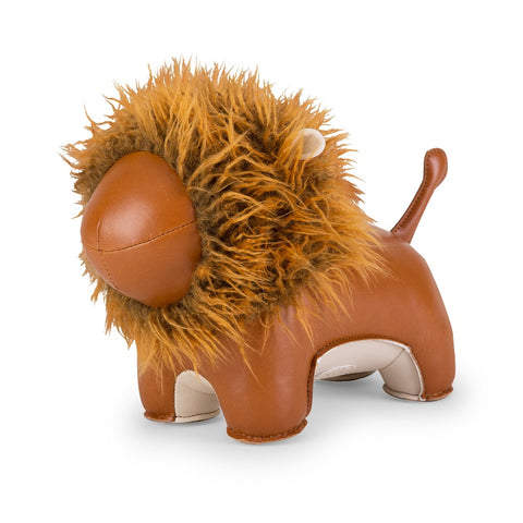 ZUNY DOORSTOP LION LINEN