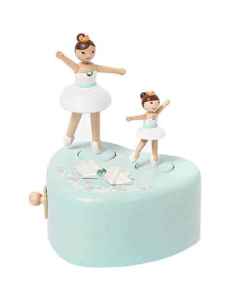 WOODERFULLIFE MUSIC BOX PARENT-CHILD BALLET ART. 1063004