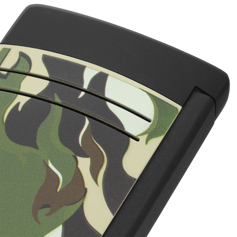 ACCENDINO S.T. DUPONT MAXIJET CAMO GREEN 020150