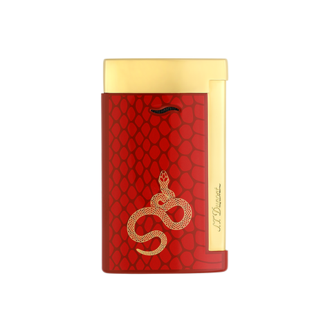 ACCENDINO ST DUPONT SLIM 7 CNY SNAKE ROUGE ART. STD/027075