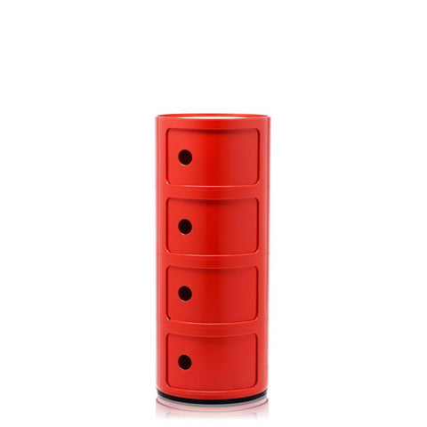 COMPONIBILE KARTELL 4 ELEMENTI ROSSO