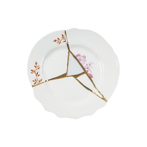 PIATTO FRUTTA SELETTI KINTSUGI PORCELLANA N1 ART 09601