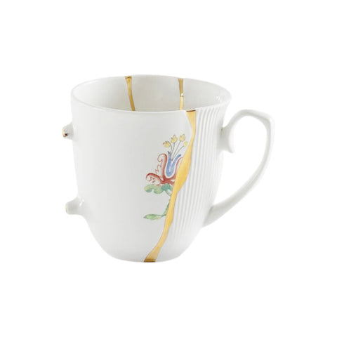 "TAZZA MUG IN PORCELLANA SELETTI DIAM. CM. 8,5 KINTSUGI ART. 09652"