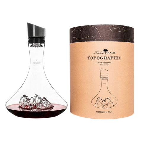 DECANTER SASSOLUNGO ART. TOPO-C-SL ALASKAN MAKER