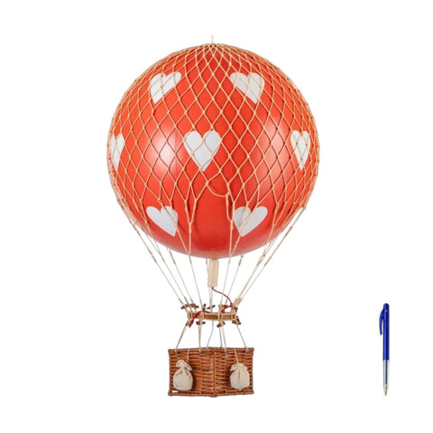 MONGOLFIERA ROYAL AEREO LED AP163RH RED HEARTS AUTHENTIC MODELS