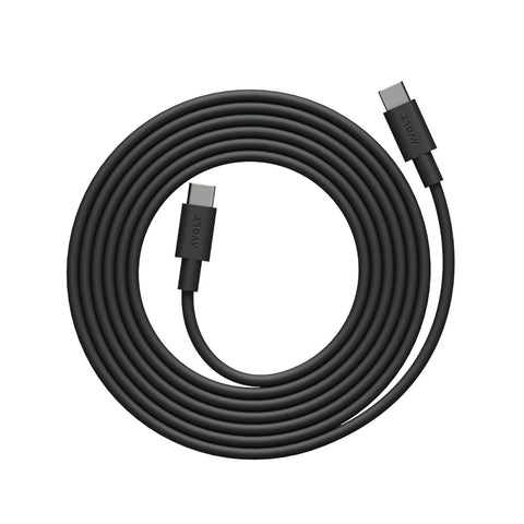 CAVO USB-C TO USB-C CABLE1 L C1CCI1002SB STOCKHOLM BLACK AVOLT