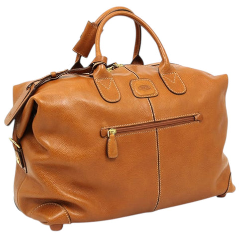 BORSONE PICCOLO LIFE PELLE 43X28X19 CM BLP20203 BRIC'S BROWN