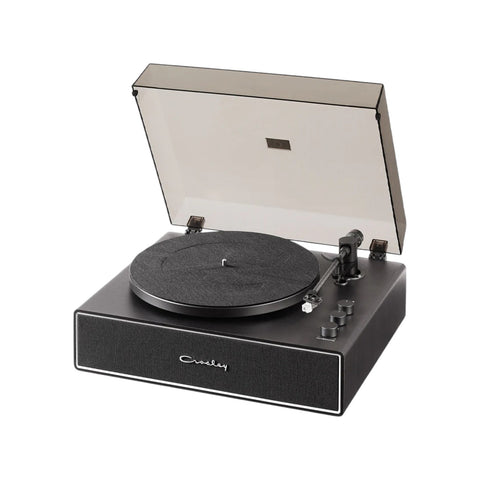 GIRADISCHI STAVE RECORD PLAYER CR6046A-BKSL4 BLACK-SILVER CROSLEY
