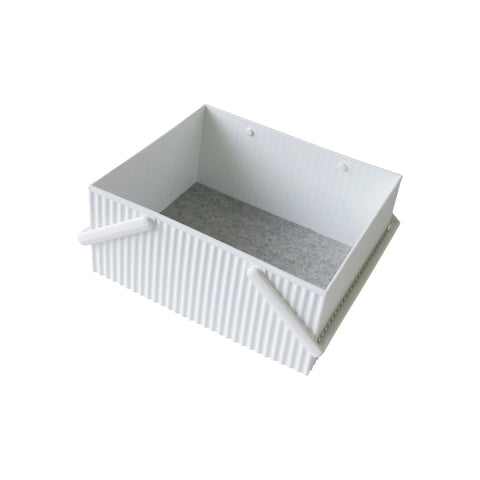 SCATOLA STORAGE BOX L ART. 228943 WHITE OMNIOFFRE HACHIMAN