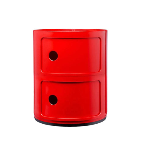 MODULAR KARTELL 2 DRAWERS RED ART 04966/10