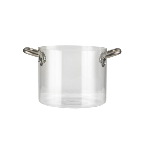 PENTOLA VETRO CM 24 KNPRO THE GLASS POT ART. KP10124 KNINDUSTRIE